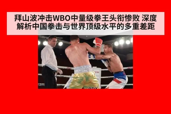 拜山波冲击WBO中量级拳王头衔惨败 深度解析中国拳击与世界顶级水平的多重差距